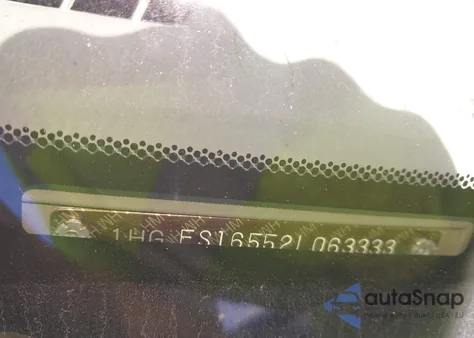 2002 Honda Civic Lx из США, поврежденный, VIN 1HGES16552L063333